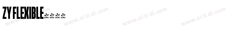 ZY Flexible字体转换